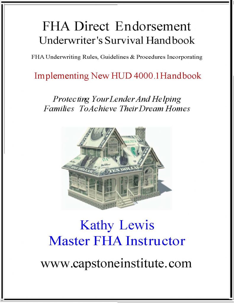 Loan Underwriting Courses Capstone Institute